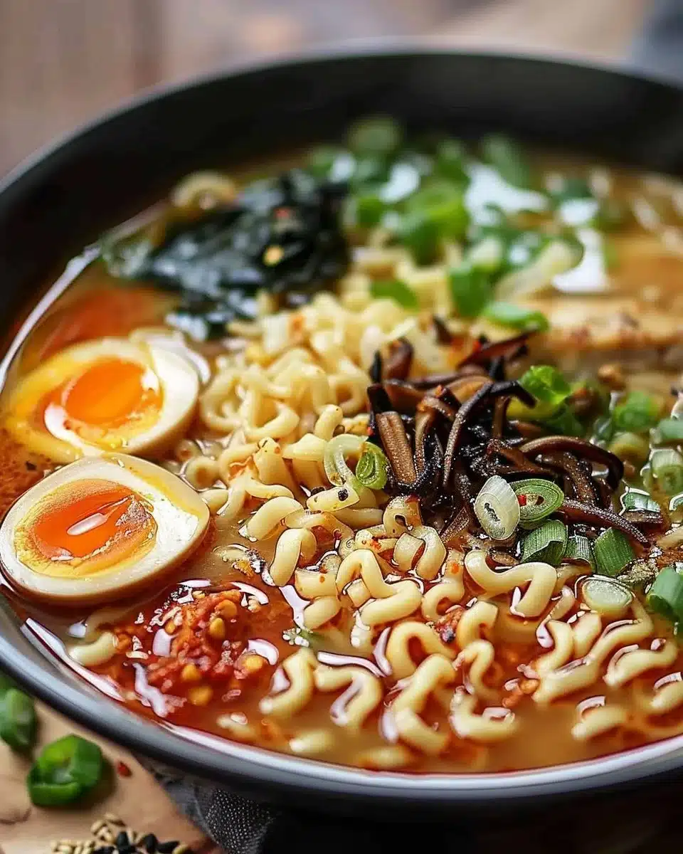 Ramen Miso Épicé Facile à Préparer en Une Seule Casserole : Une Recette Incroyable Ultime