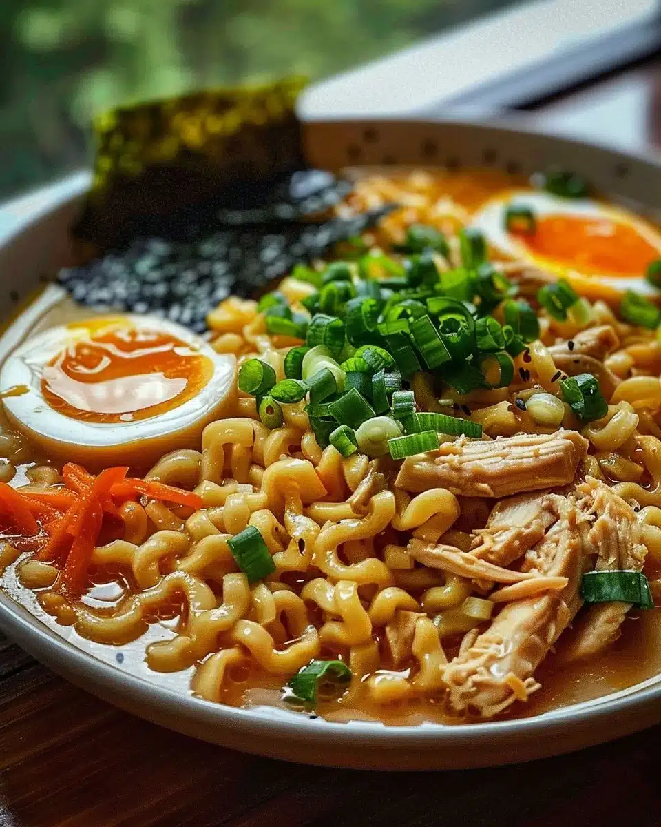 Ramen au Poulet Facile