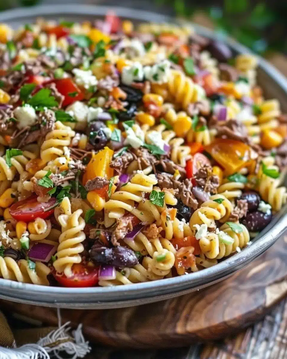 Salade Pâtes Cowboy