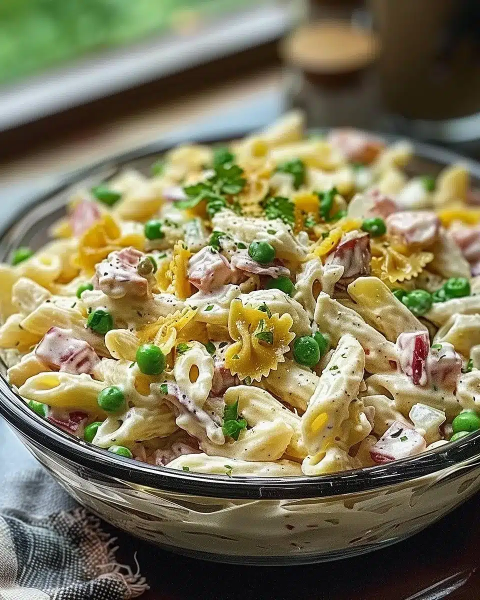 Creamy and Delectable Pasta Salad