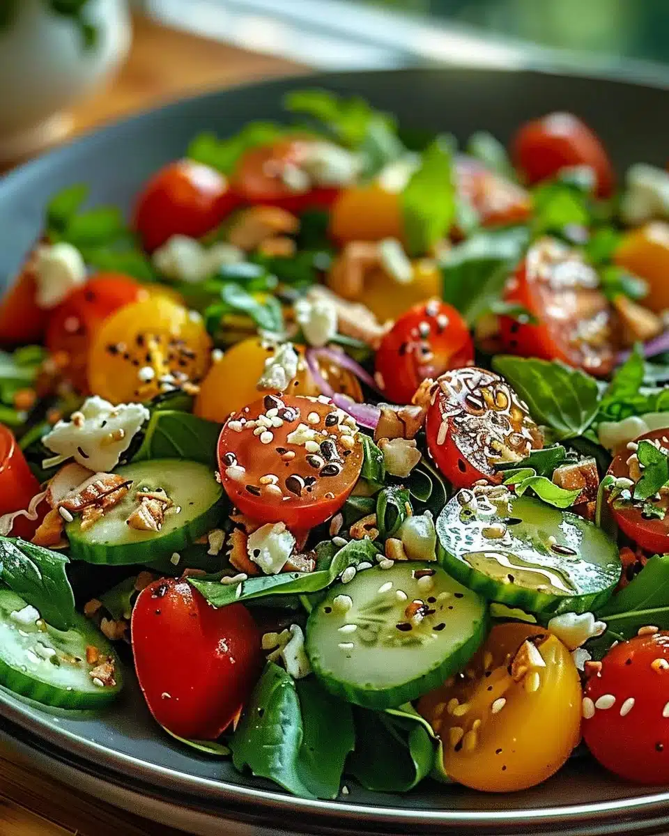 Salade fraîcheur ventre plat