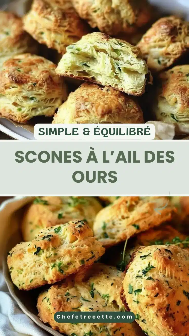 Scones à l’ail des ours